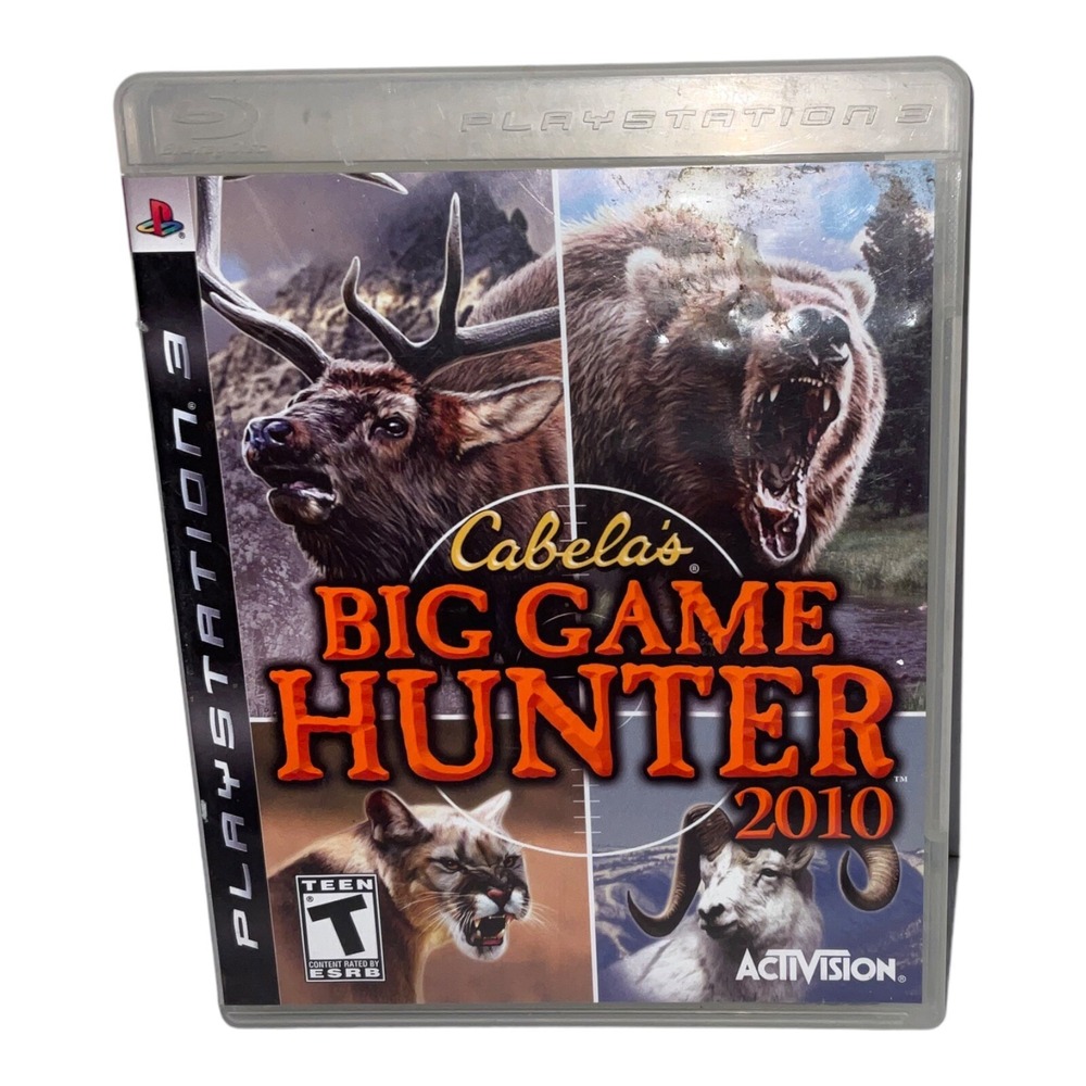 Cabela's Big Game Hunter 2010 (Playstation 3 PS3) w/Manual CIB